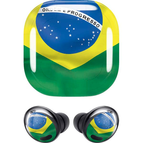 Brazil Flag Galaxy Buds Pro Skin